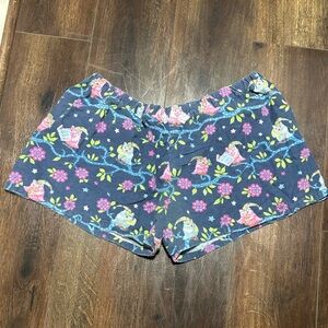 Plus size pajama shorts